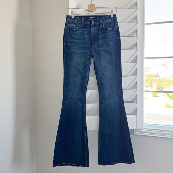 HUDSON Holly High Waist Flare Jeans In Vagabond Wash Size 27 - Picture 3 of 14